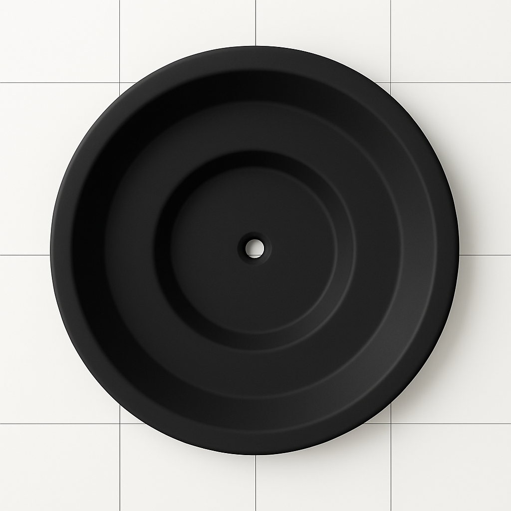 Omnitub 1500 Round Deep Soaking Bathtub – 1000mm Internal Depth