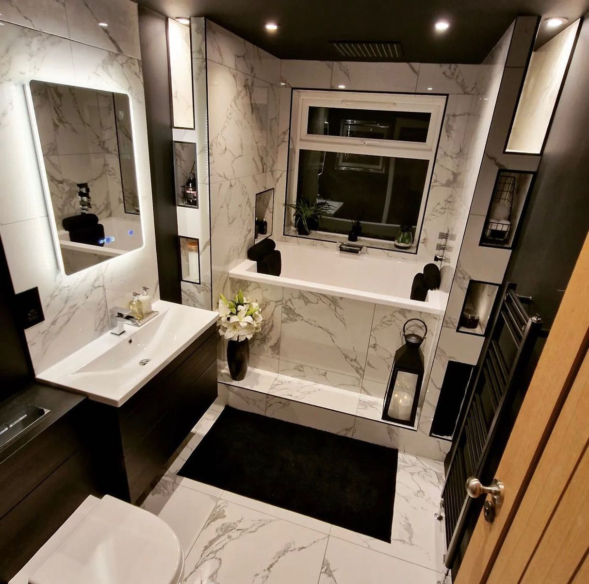 Omnitub Solo Flow 1400 x 900 handmade UK deep soaking tub 600mm depth rectangular - main product view