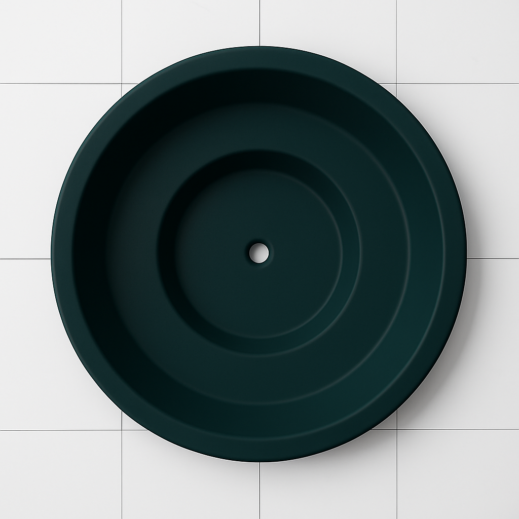 Omnitub 1500 Round Deep Soaking Bathtub – 1000mm Internal Depth