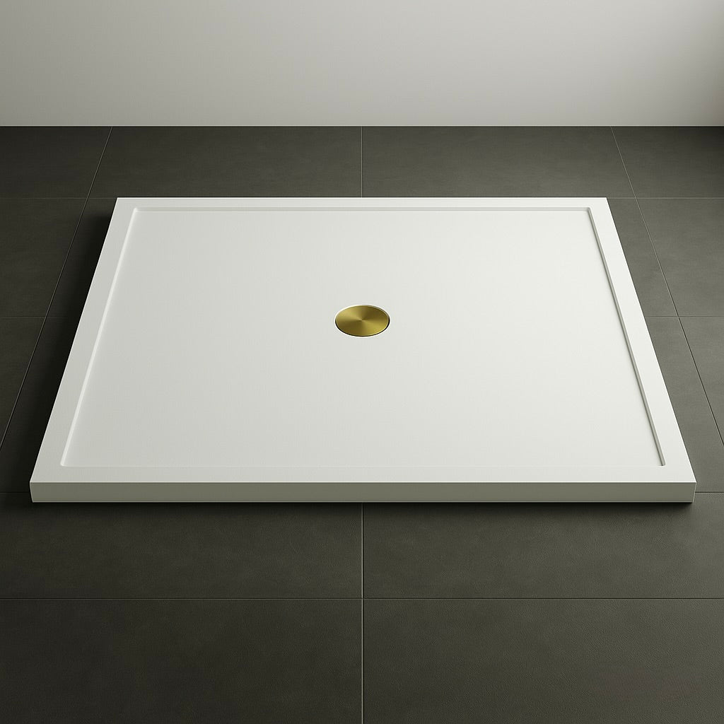 Omnitub 1500 × 1500 Square Shower Tray – 35mm Slim Non-Slip - main product view