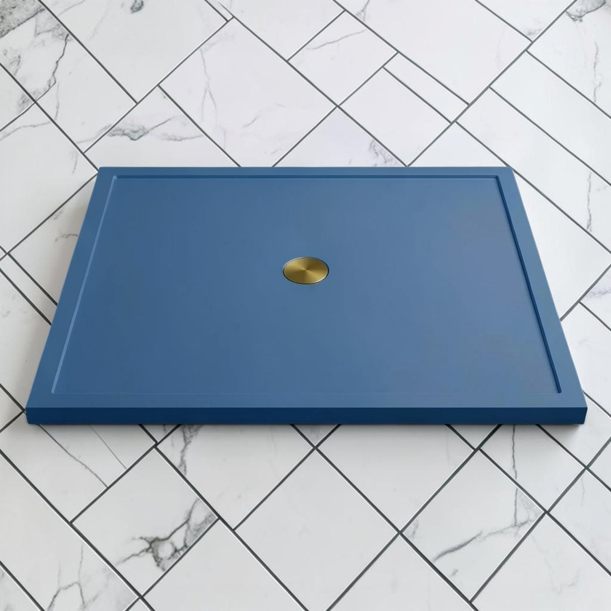 Omnitub 1500 x 1500 square shower tray 35mm slim non-slip - colour detail