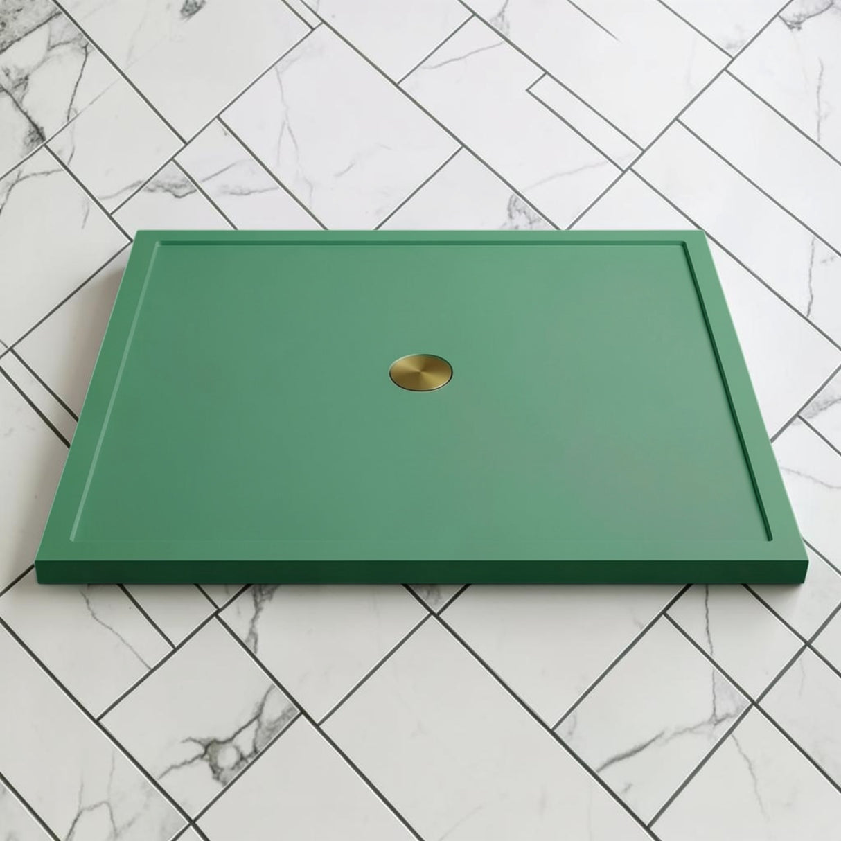 Omnitub 1500 x 1500 square shower tray 35mm slim non-slip - feature highlight