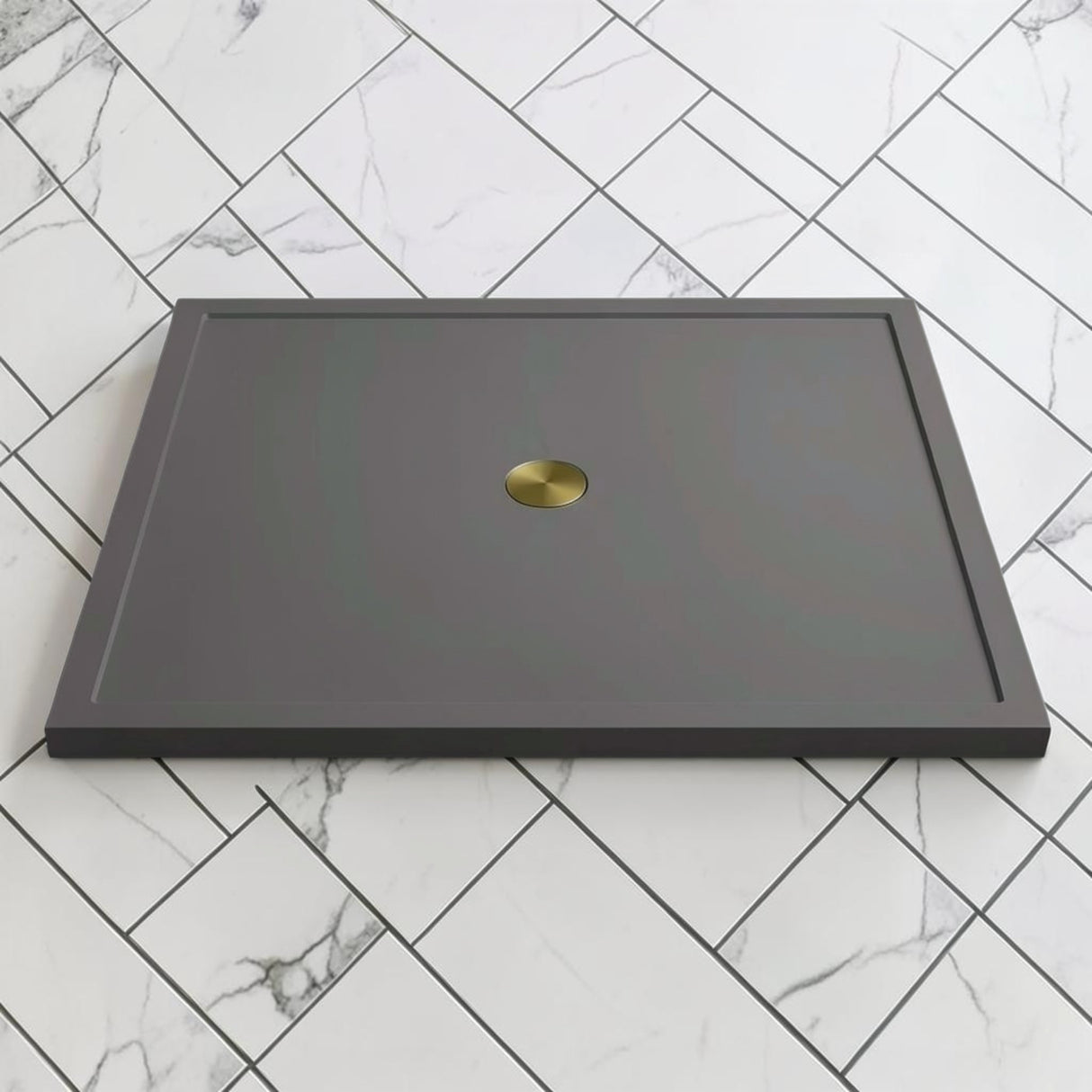 Omnitub 1500 x 1500 square shower tray 35mm slim non-slip - main product view