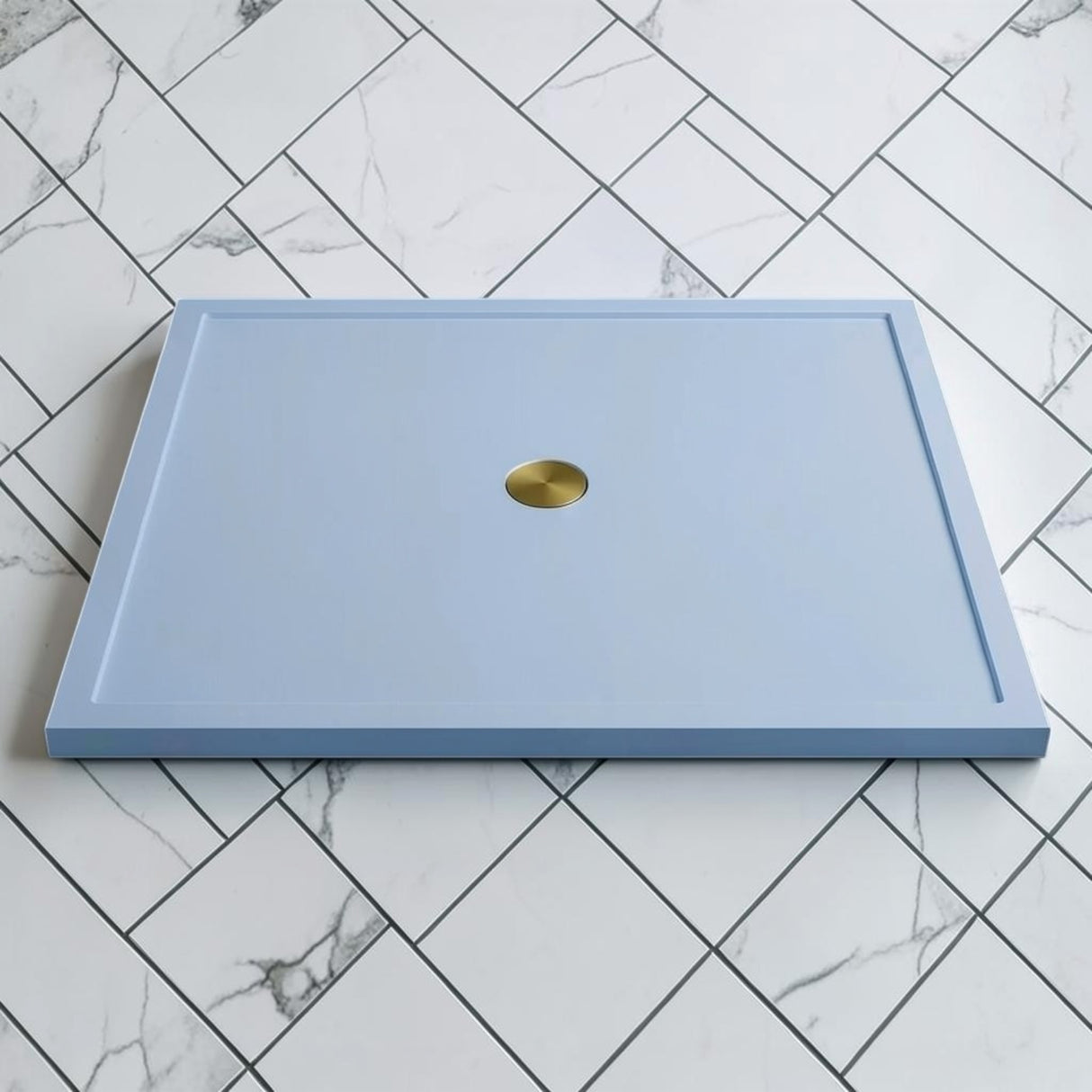 Omnitub 1500 x 1500 square shower tray 35mm slim non-slip - underside detail