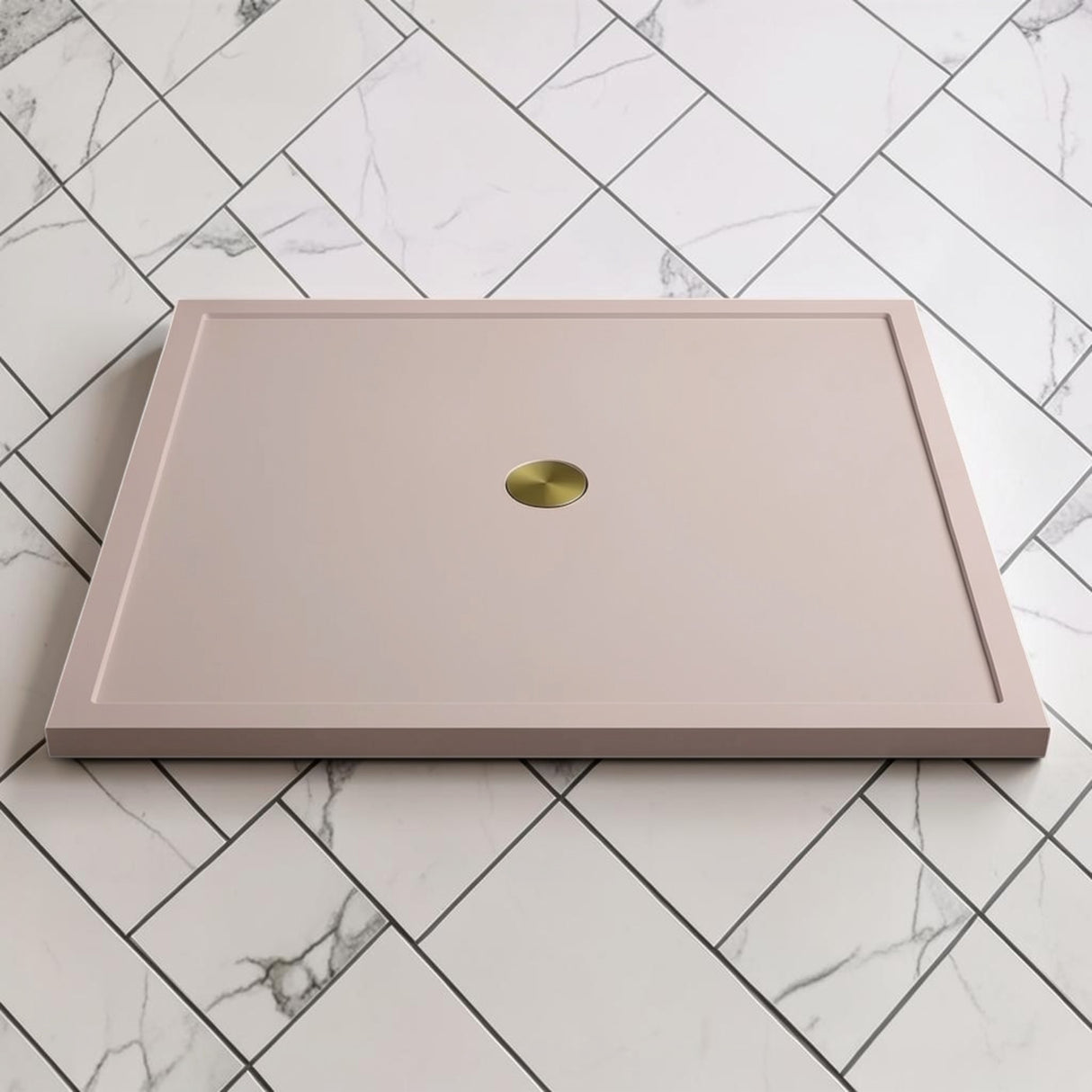Omnitub 1500 x 1500 square shower tray 35mm slim non-slip - main product view