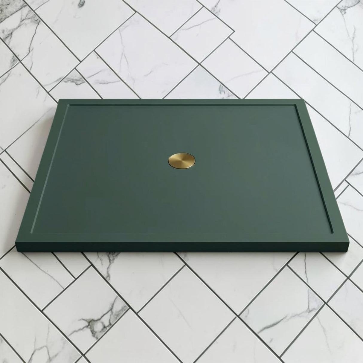 Omnitub 1500 x 1500 square shower tray 35mm slim non-slip - feature highlight