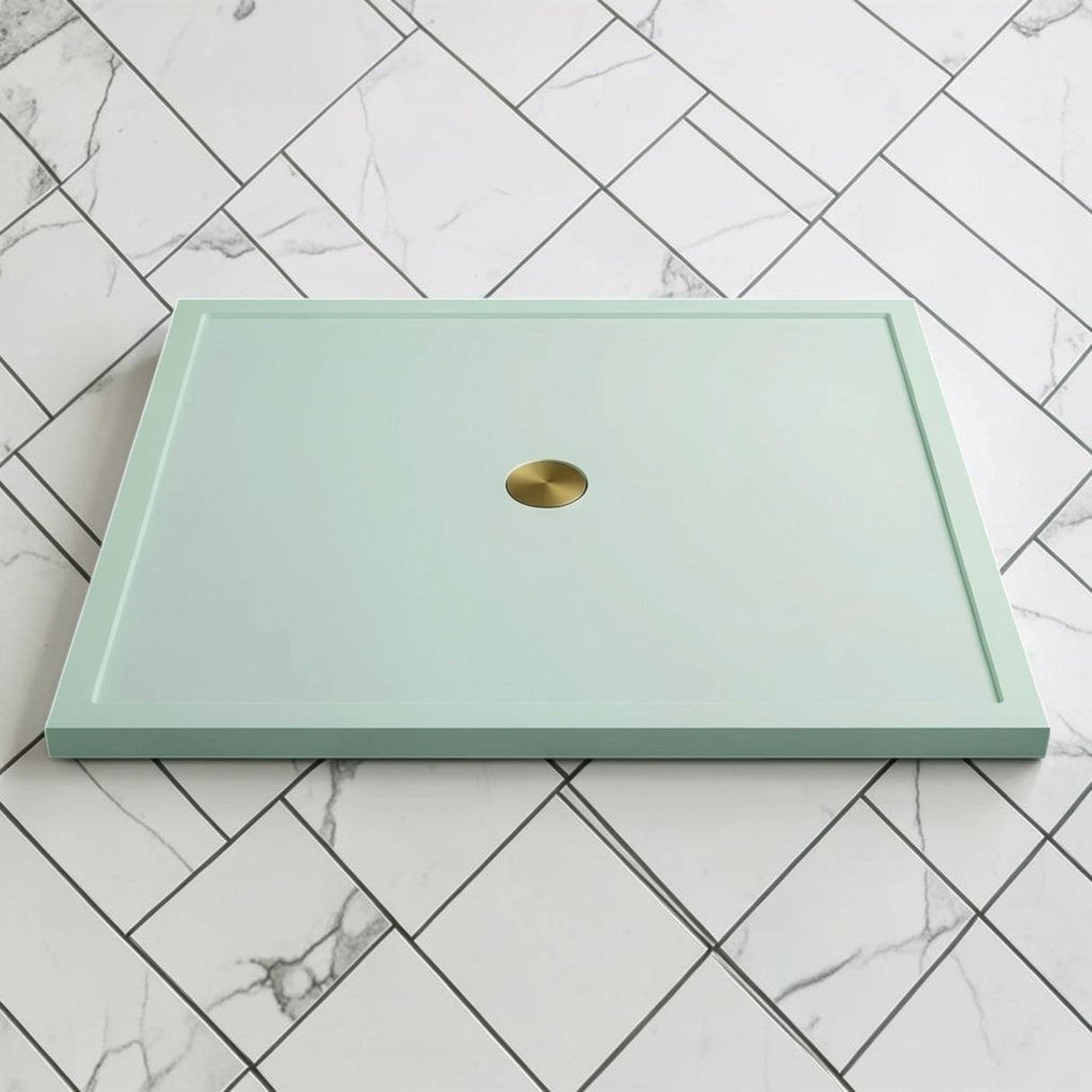 Omnitub 1500 x 1500 square shower tray 35mm slim non-slip - main product view