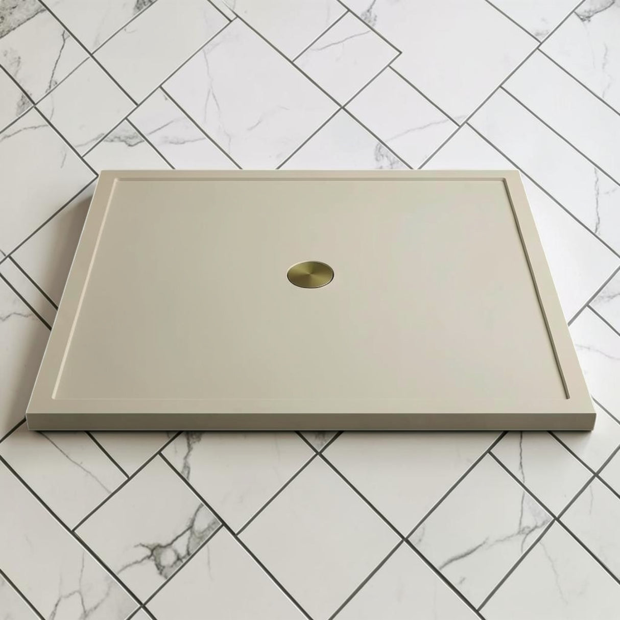 Omnitub 1500 x 1500 square shower tray 35mm slim non-slip - feature highlight