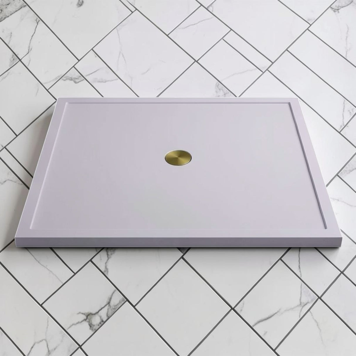 Omnitub 1500 x 1500 square shower tray 35mm slim non-slip - underside detail