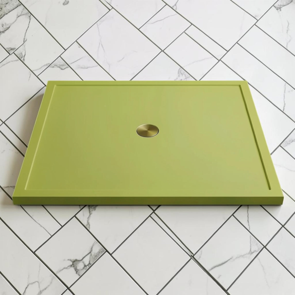 Omnitub 1500 x 1500 square shower tray 35mm slim non-slip - main product view