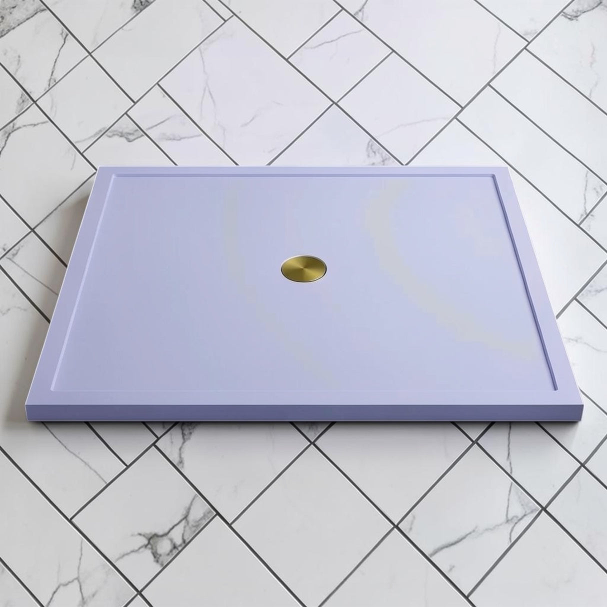 Omnitub 1500 x 1500 square shower tray 35mm slim non-slip - bathroom installation