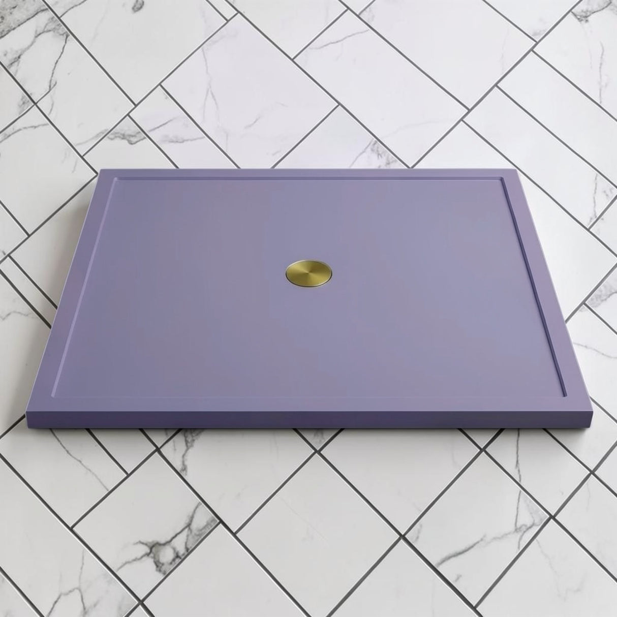 Omnitub 1500 x 1500 square shower tray 35mm slim non-slip - design feature