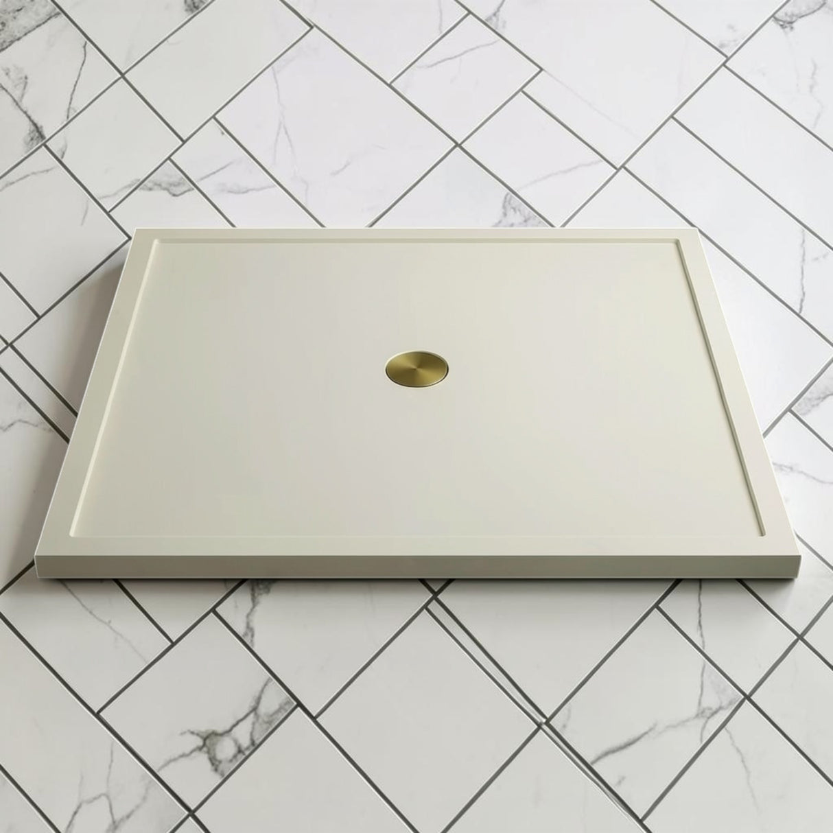 Omnitub 1500 x 1500 square shower tray 35mm slim non-slip - main product view