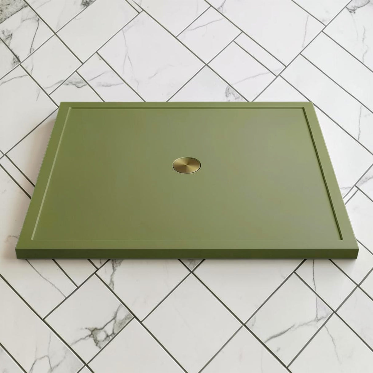 Omnitub 1500 x 1500 square shower tray 35mm slim non-slip - main product view