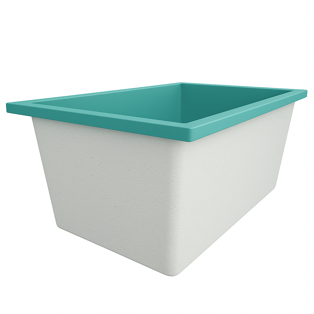 Omnitub Solo Flow 1400 x 900 handmade UK deep soaking tub 600mm depth rectangular - product detail