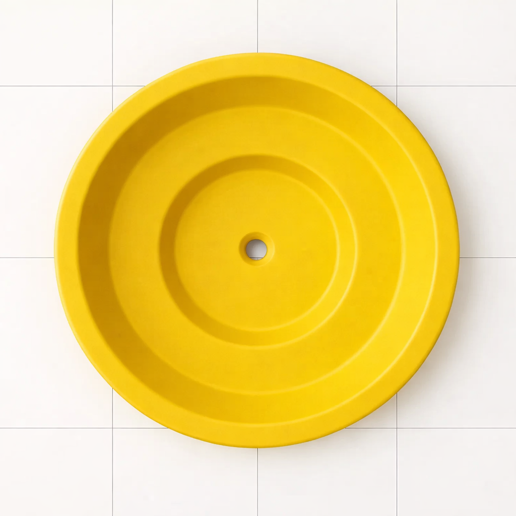 Omnitub 1500 Round Deep Soaking Bathtub – 1000mm Internal Depth