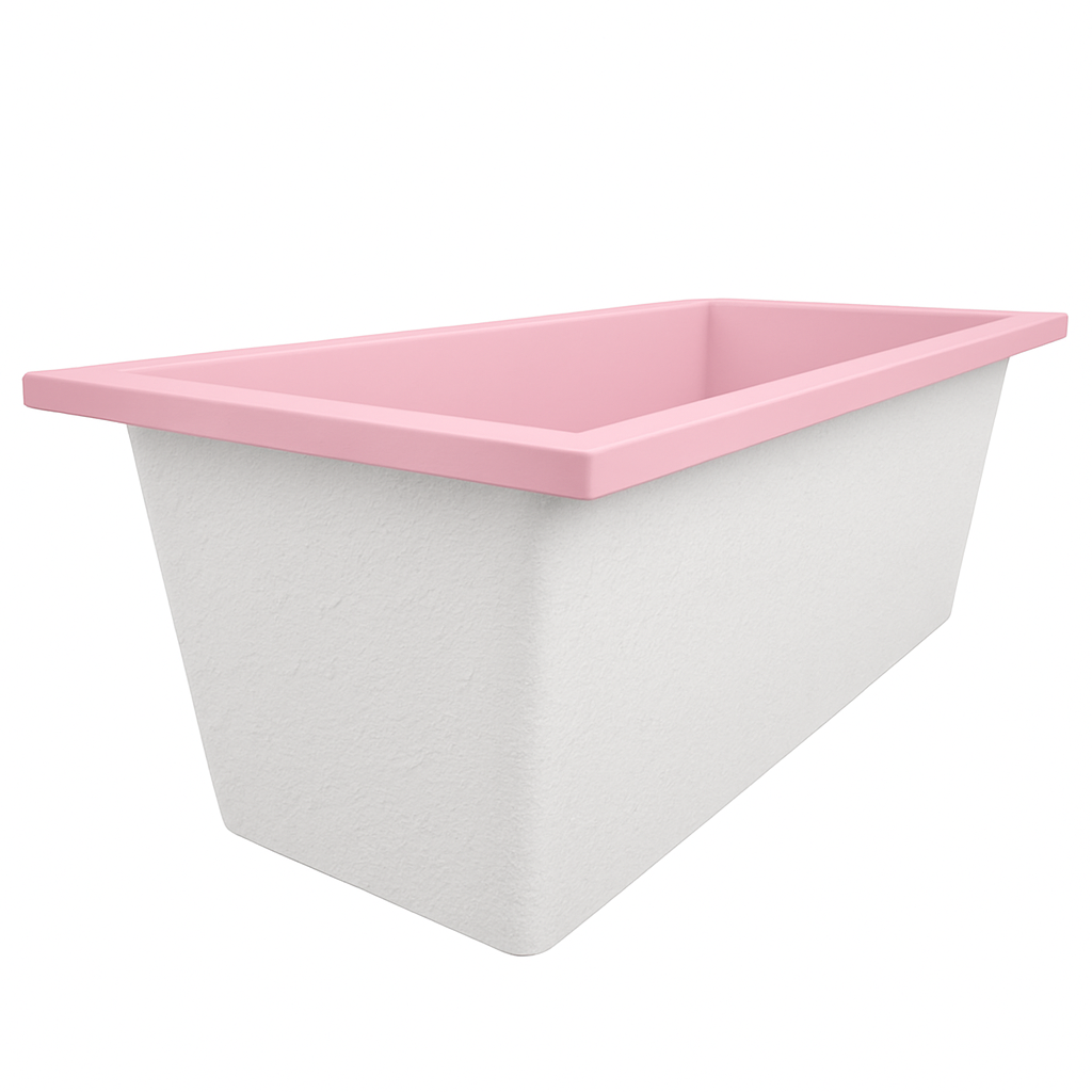 Omnitub Deluxe 1700 x 750 handmade UK deep soaking tub 600mm depth rectangular - additional view 2