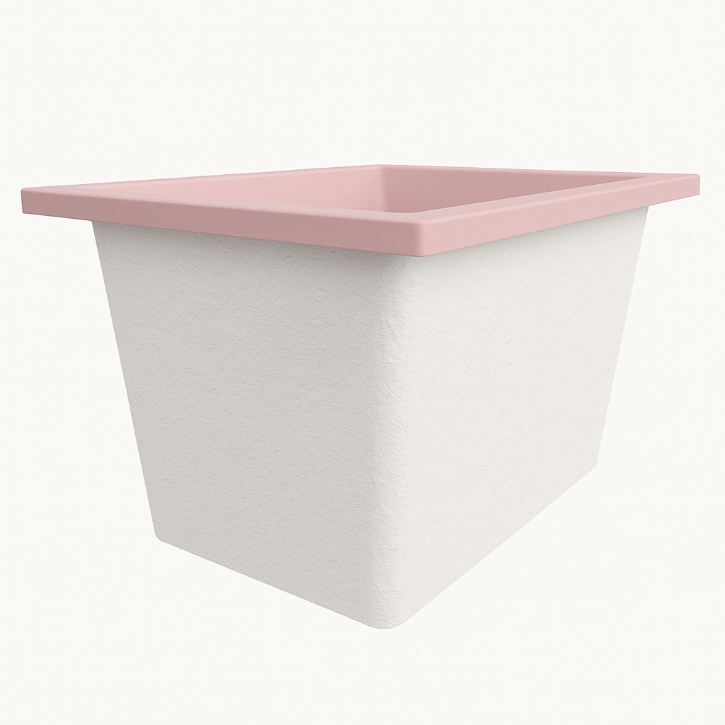 1050 x 800 Deep Soaking Tub – 600mm Depth – Rectangular – Omnitub