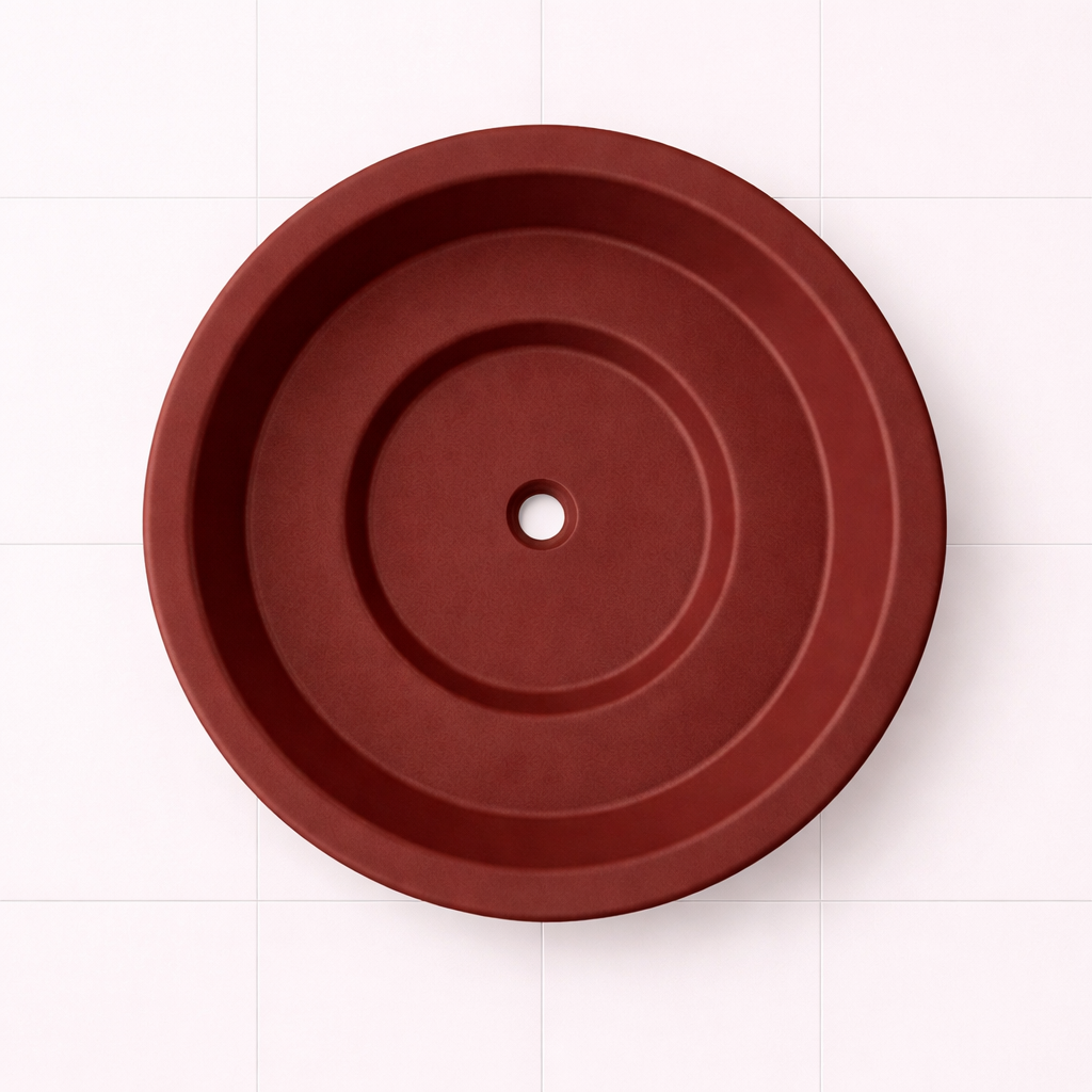 Omnitub 1500 Round Deep Soaking Bathtub – 1000mm Internal Depth