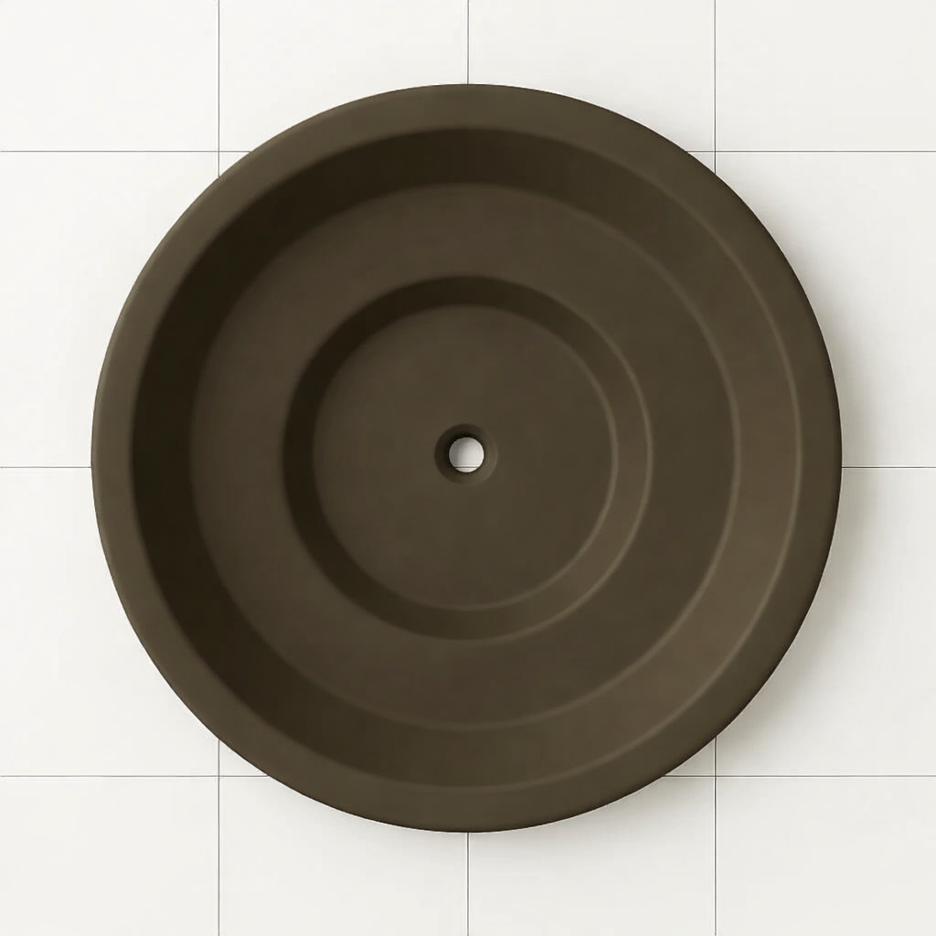 Omnitub 1500 Round Deep Soaking Bathtub – 1000mm Internal Depth