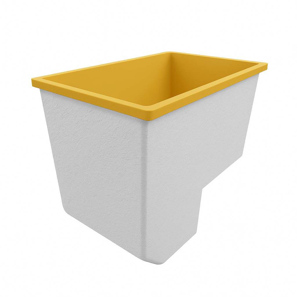 1100 x 700 Seated Soaking Tub – 1000mm Depth – Rectangular – Omnitub