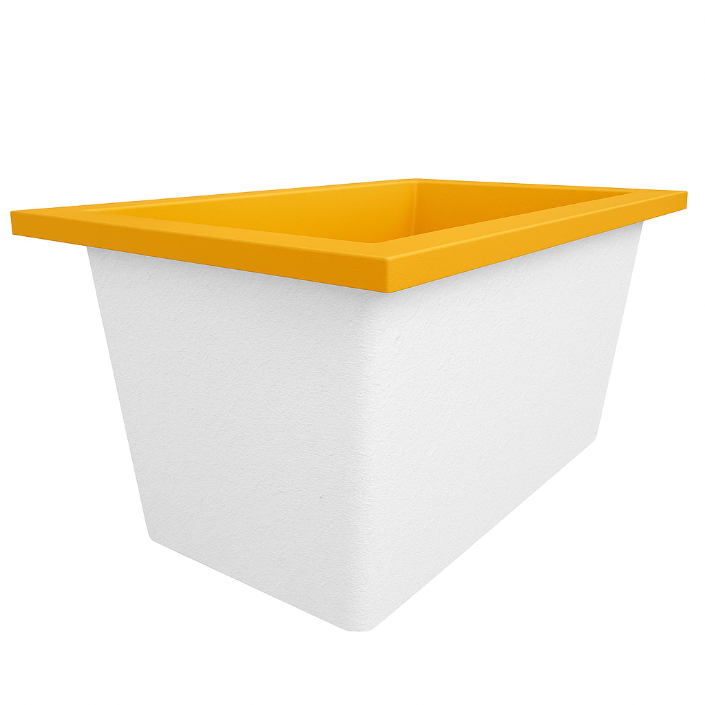 Omnitub 1250 x 750 Deep Soaking Bathtub – 600mm Internal Depth – Rectangular