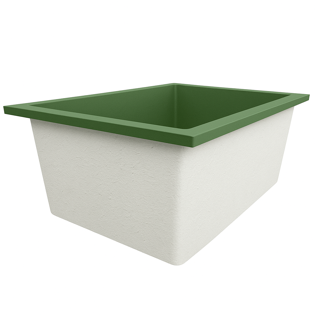 1500 x 1050 Deep Soaking Tub – 600mm Depth – Wide Rectangular – Omnitub