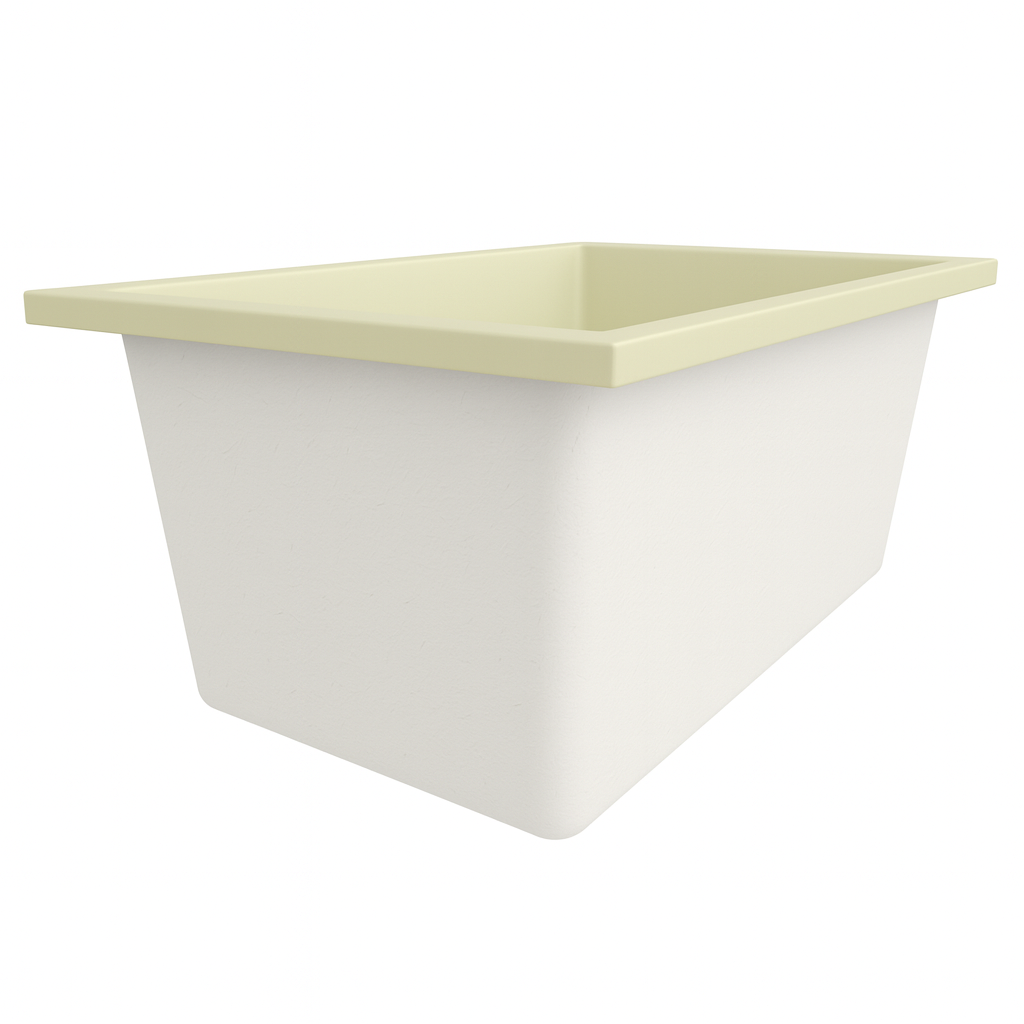 Omnitub Solo Flow 1400 x 900 handmade UK deep soaking tub 600mm depth rectangular - bathroom installation 4