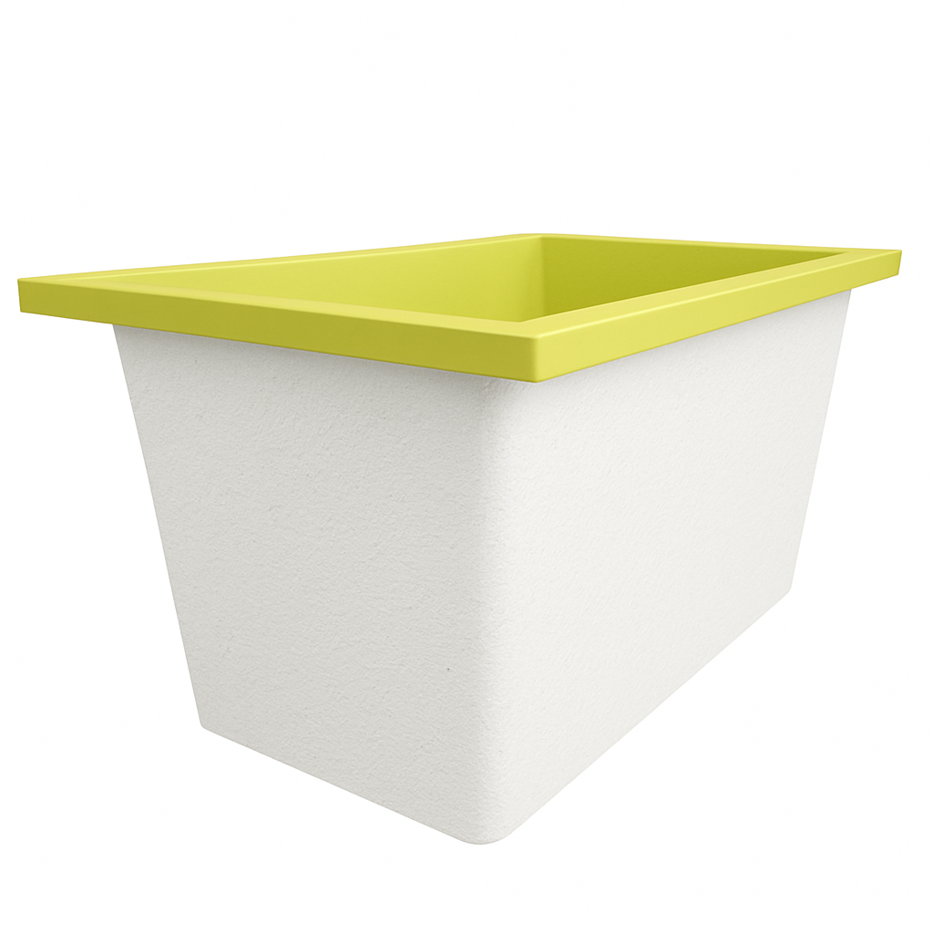 Omnitub 1250 x 750 Deep Soaking Bathtub – 600mm Internal Depth – Rectangular