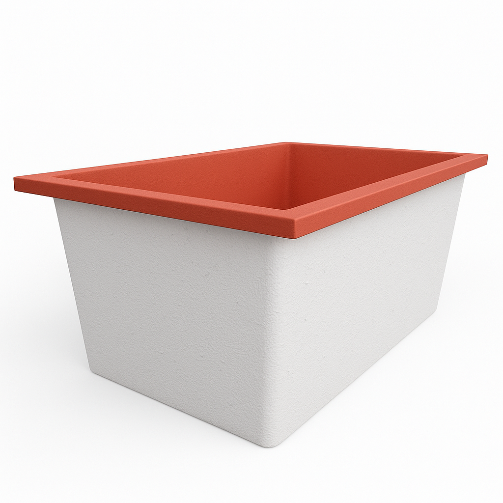 Omnitub Solo Flow 1400 x 900 handmade UK deep soaking tub 600mm depth rectangular - design feature 5