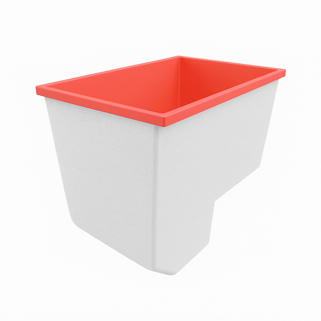 1100 x 700 Seated Soaking Tub – 1000mm Depth – Rectangular – Omnitub