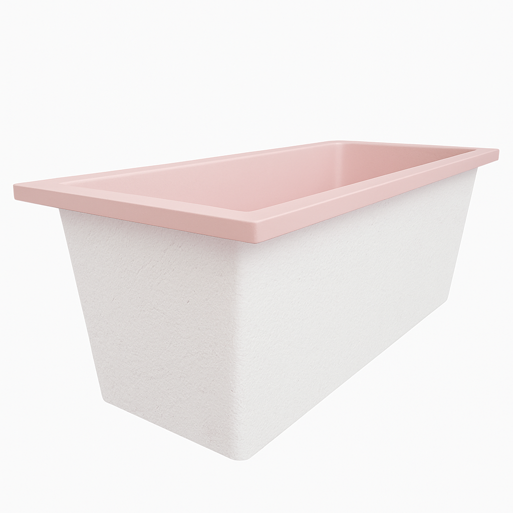 Omnitub Deluxe 1700 x 750 handmade UK deep soaking tub 600mm depth rectangular - main product view 7