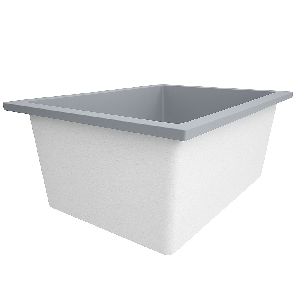 1500 x 1050 Deep Soaking Tub – 600mm Depth – Wide Rectangular – Omnitub