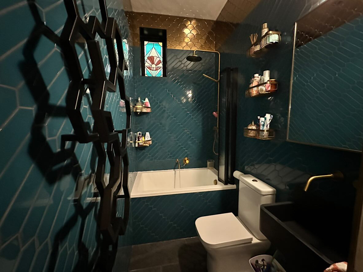 Omnitub Solo Flow 1400 x 900 handmade UK deep soaking tub 600mm depth rectangular - dimensions overview