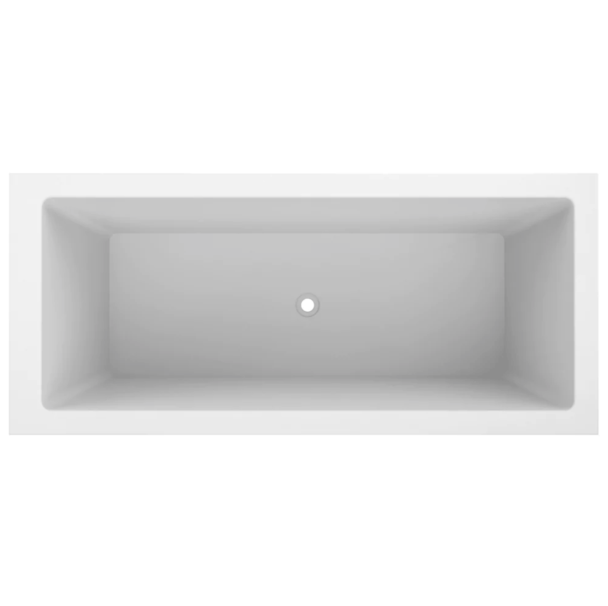 Omnitub Deluxe 1700 x 750 handmade UK deep soaking tub 600mm depth rectangular - interior detail