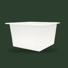 1050 x 1050 Deep Whirlpool Bath – 600mm Depth – Square – Omnitub