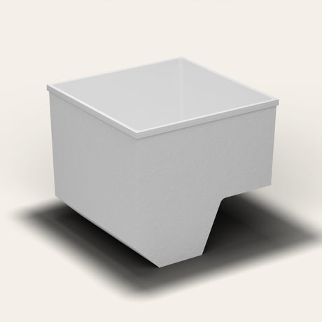 Omnitub 1100 x 1100 seated soaking tub ext3q