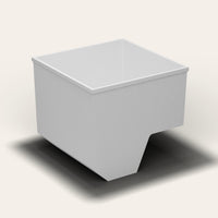 1100 x 1100 Deep Seated Whirlpool Bath – 1000mm Depth by Omnitub