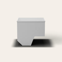 1100 x 1100 Deep Seated Whirlpool Bath – 1000mm Depth by Omnitub