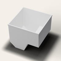 1100 x 1100 Deep Seated Whirlpool Bath – 1000mm Depth by Omnitub