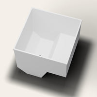 1100 x 1100 Deep Seated Whirlpool Bath – 1000mm Depth by Omnitub
