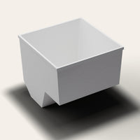 1100 x 1100 Deep Seated Whirlpool Bath – 1000mm Depth by Omnitub