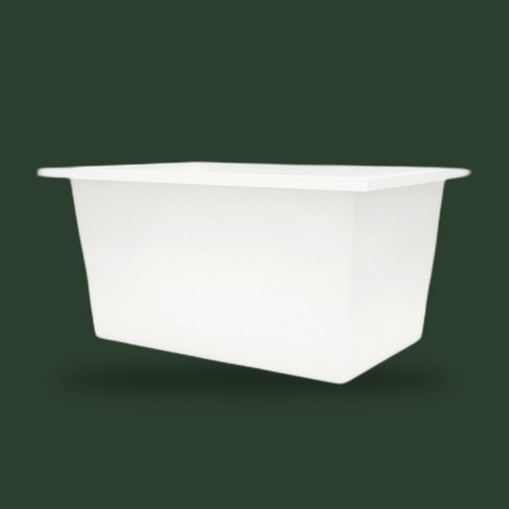 Baignoire balnéo rectangulaire 1250 x 850 — profondeur 600 mm — Omnitub