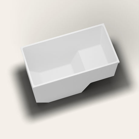 Omnitub 1350 x 700 seated soaking tub in well