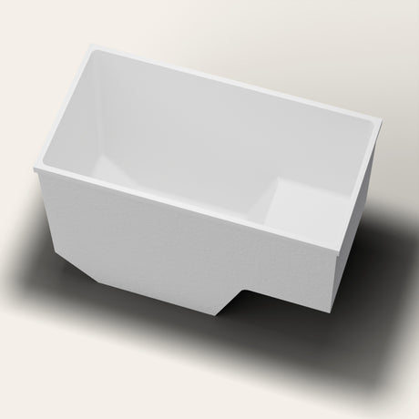 Omnitub 1350 x 700 seated soaking tub lookin