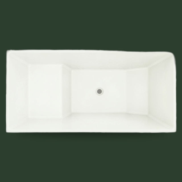 1350 x 700 Deep Seated Whirlpool Bath by Omnitub — whirlpool range, forest green