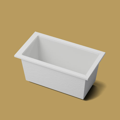 1350 x 750 Deep Soaking Tub – 600mm Depth – Rectangular – Omnitub — hero on the feet kit [render:hero:feet] [bg:brass]