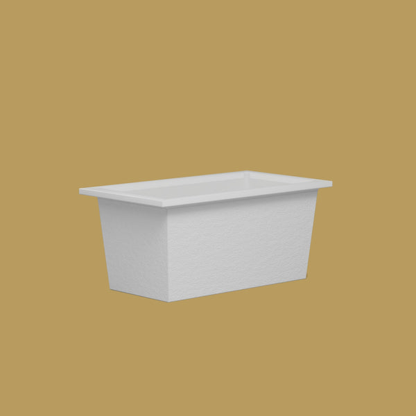 1350 x 750 Deep Soaking Tub – 600mm Depth – Rectangular – Omnitub — low corner