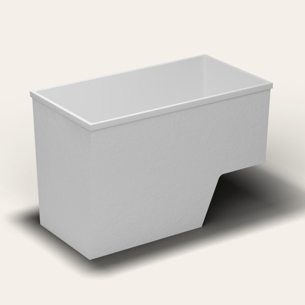 Omnitub 1495 x 800 seated soaking tub ext3q