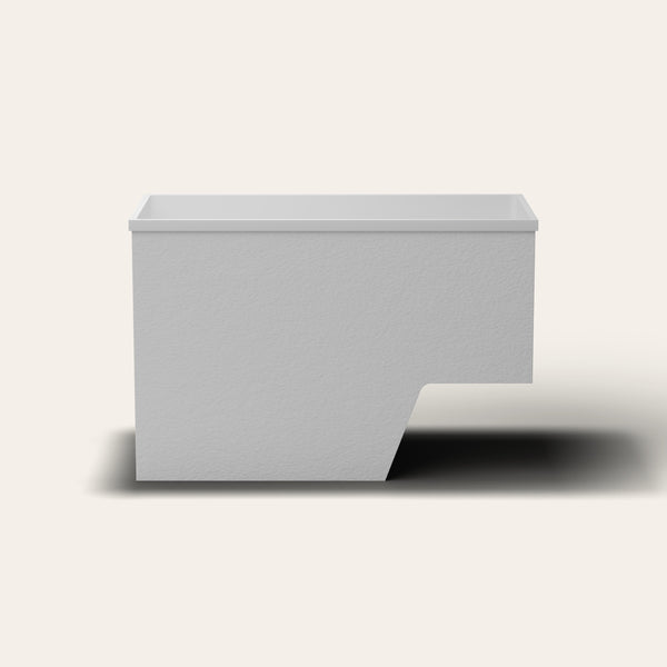 Omnitub 1495 x 800 seated soaking tub front